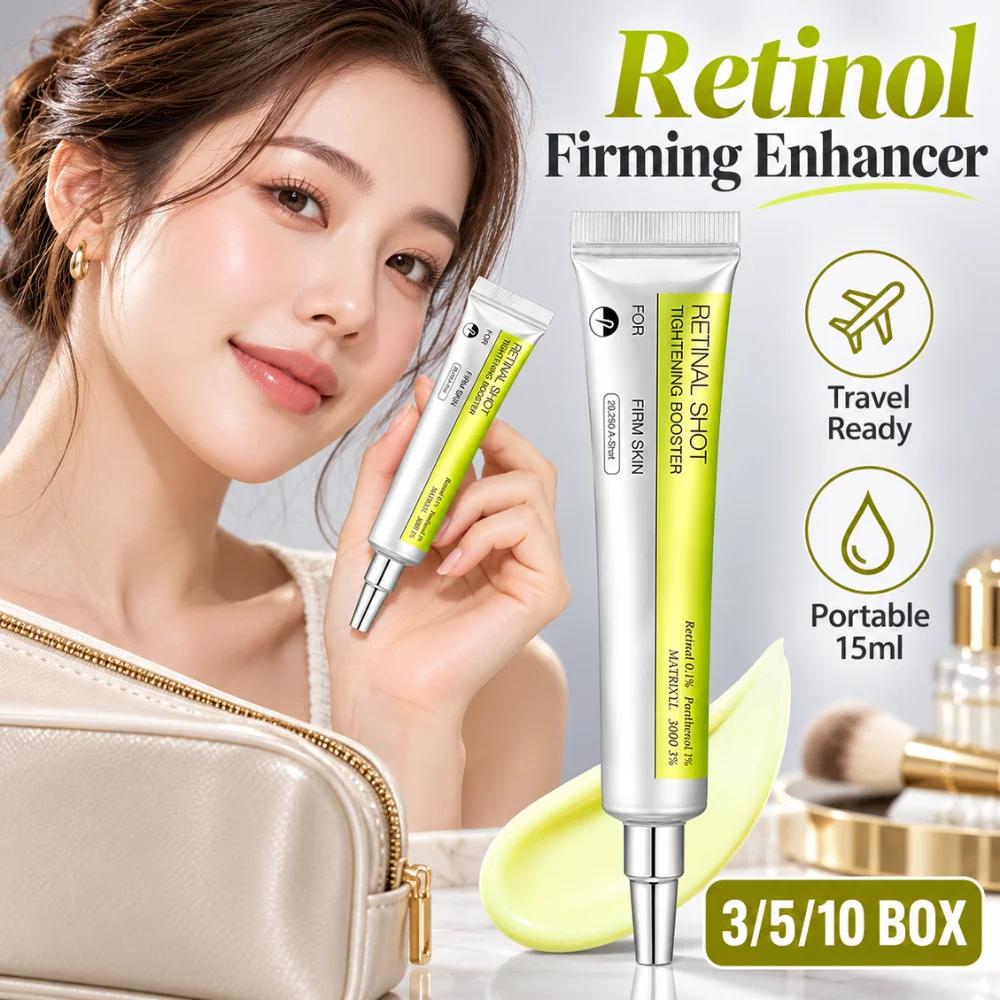 15ml Retinol Face Serum Gentle Skin Care Essence For Skin Moisture And Elasticity Care With A Lightweight Travel Friendly Design