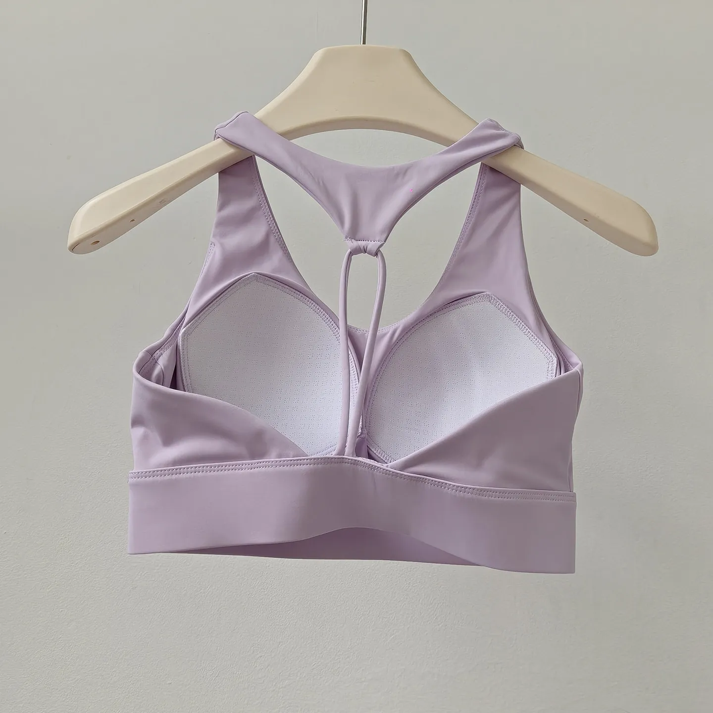 Damen Hochintensiver Yoga-Sport-BH Stoßfest Anti-Durchhängen Schnelltrocknend Pilates Fitness-Unterwäsche Rückenverschönerndes Design – Detail 8