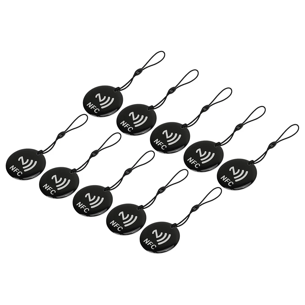 سلسلة مفاتيح IC قابلة لإعادة الكتابة سلسلة مفاتيح NFC رقاقة قابلة للبرمجة 13.56 ميجا هرتز 188 بايت بطاقة IC مقاومة للماء قابلة لإعادة الكتابة للوصول contr #5