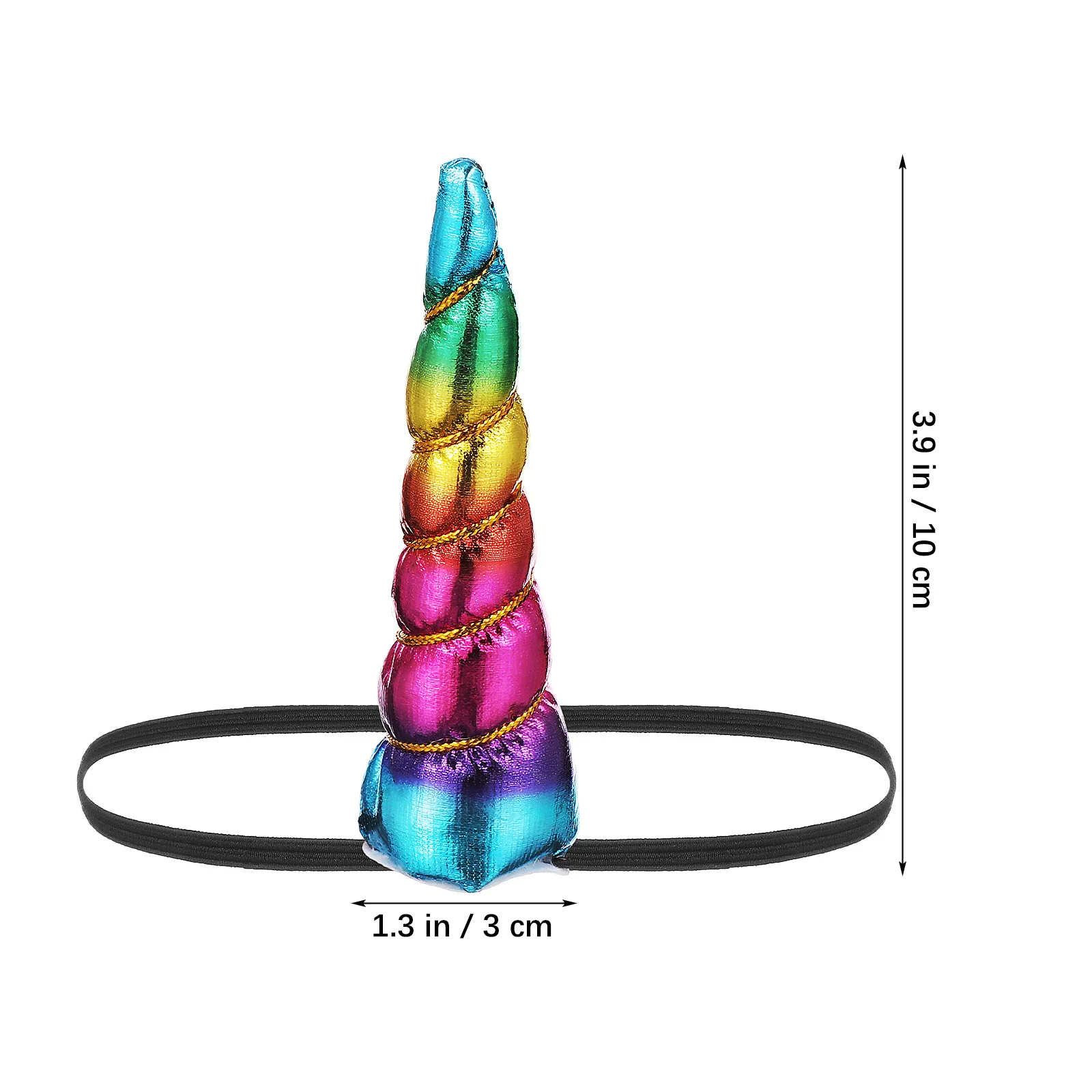5 قطع من عصابة رأس يونيكورن المرنة القابلة للتعديل لاستحمام المكياج، تستخدم إكسسوارات الشعر بألوان مختلطة