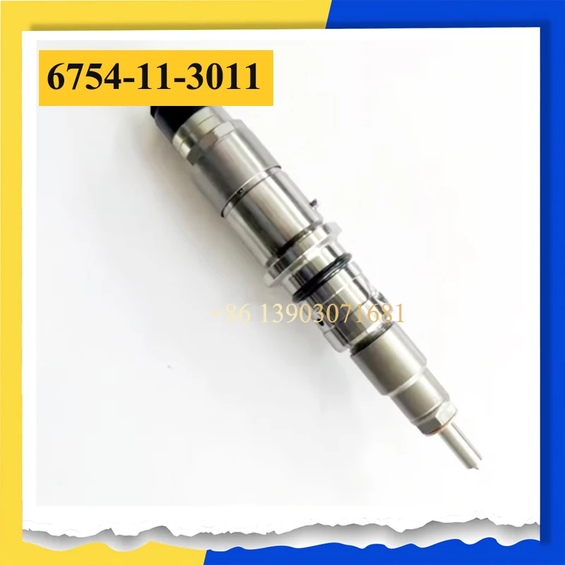 

High Quality Fuel Injector 6754-11-3011 6754-11-3010 For Excavator PC200-8 PC220-8 Engine 6D107