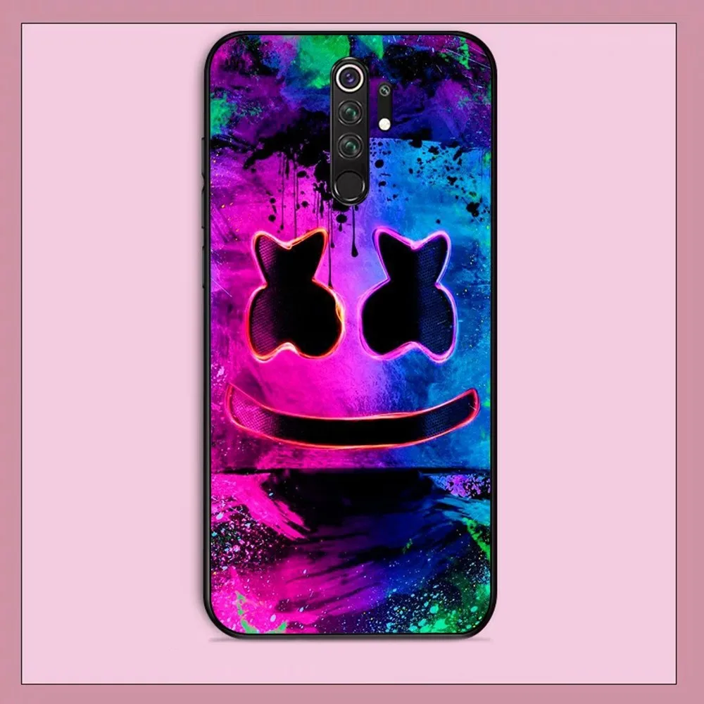 M-Marshmallowes Dj Faces Phone Case For Redmi Note 4 X 5 A 6 7 8 T 9 9S 10 11 11S 11Epro Poco M3 pro