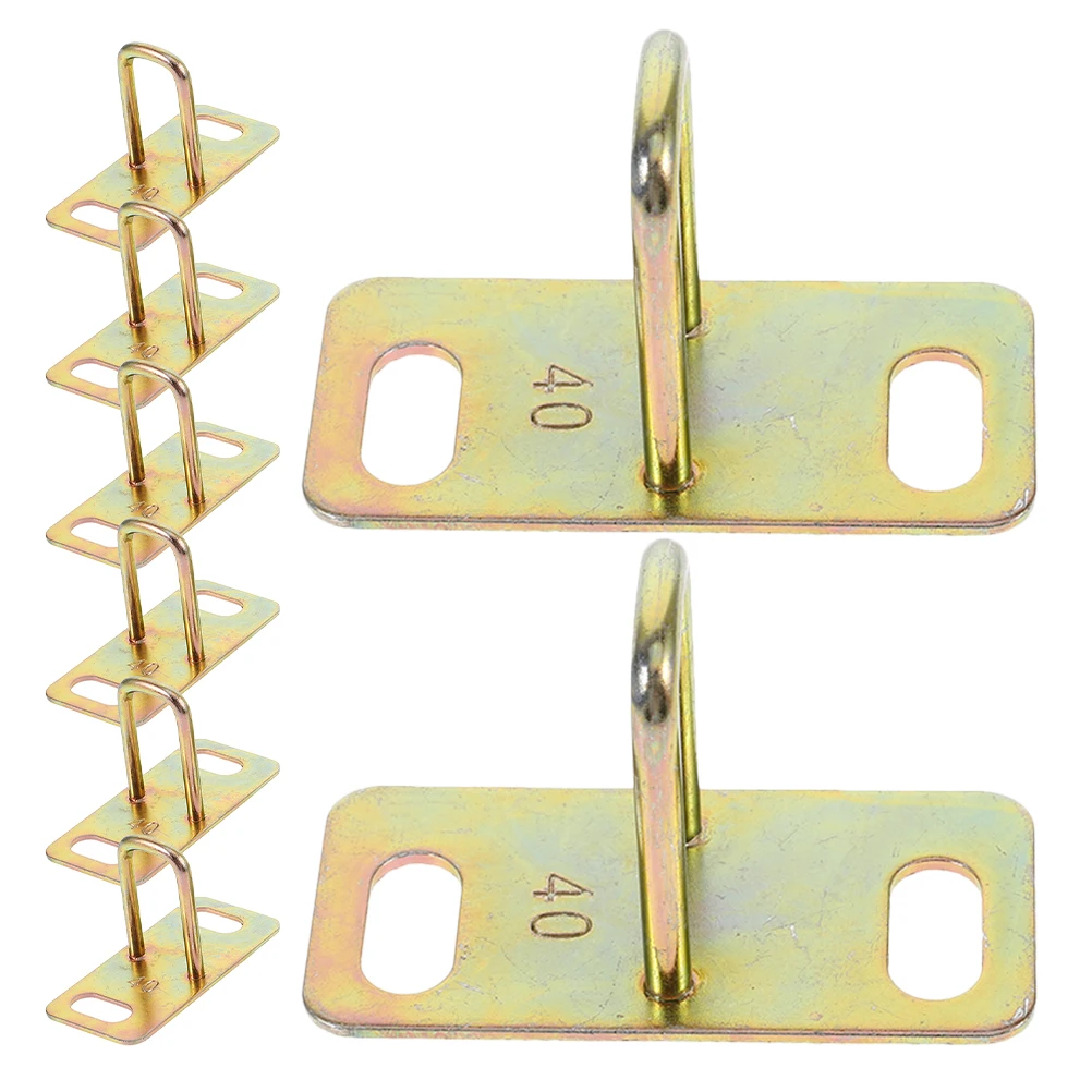 

8pcs Electric Motorcycle Seat Lock Hook Sturdy Metal Replacement Parts Security Device Secure Bike Pedal Strong Locking