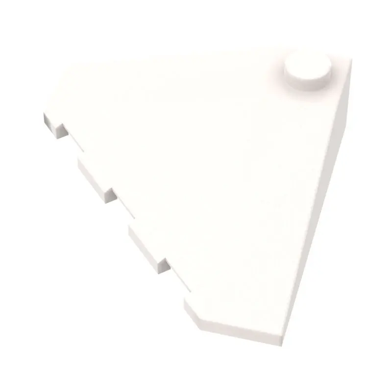 10 stücke 43708 Keil 4x4 Hang 18 Ecke Spielzeug Für Technische Gebäude Blöcke Geschenk Kompatibel Zubehör Teile Basis bord DIY MOC