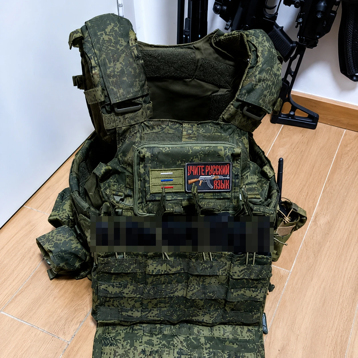 SSOスタイル クワッドマガジンポーチ ロシア迷彩 マガジンパック