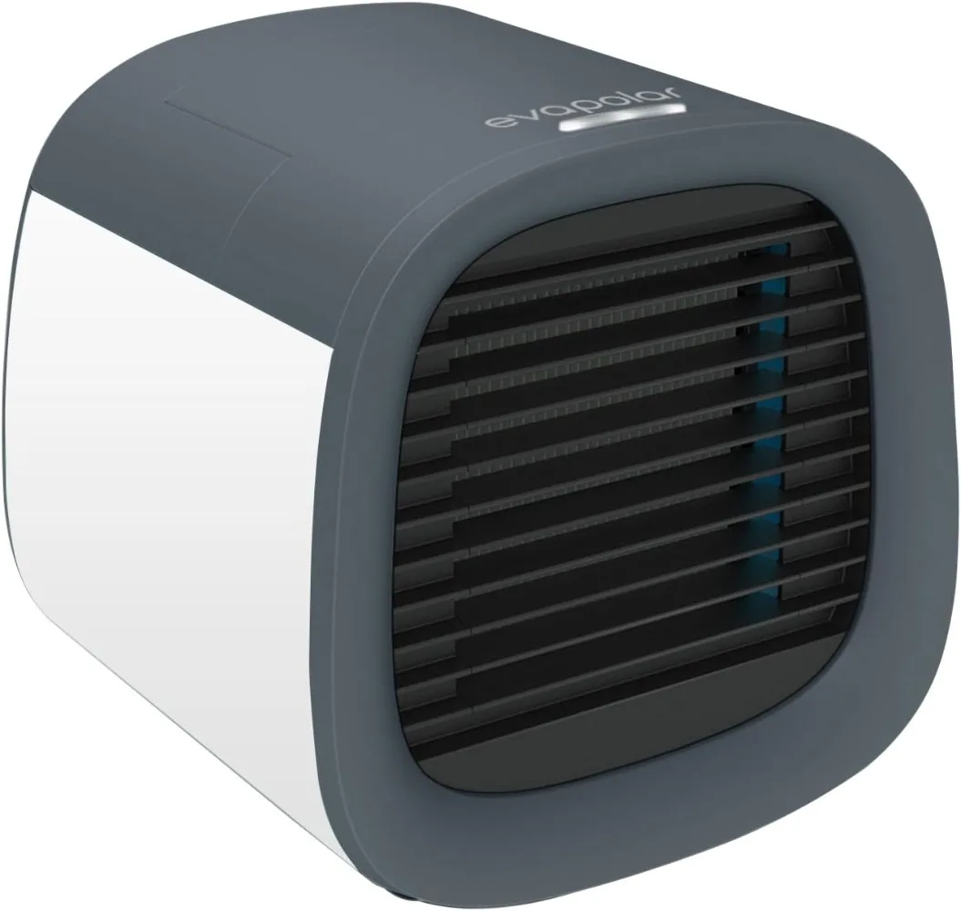 Evapolar EvaCHILL Portable Air Conditioners - Portable AC Unit - Small Personal Evaporative Air Cooler for Camping and Car, Grey