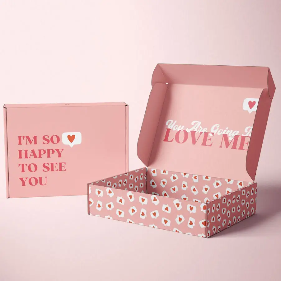 Luxury Rigid Cardboard Book Style Boxes Full Custom Paper Packaging One Piece Gift Box with Ribbon For Skincare Products