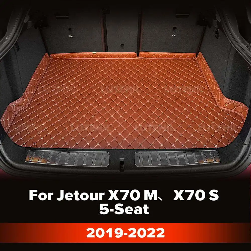 

Для Jetour X70 M、X70 S 5-Seat 2019-2022 Коврик в багажник автомобиля на заказ, защитный коврик от грязи, вкладыш для багажника, авто аксессуары для интерьера