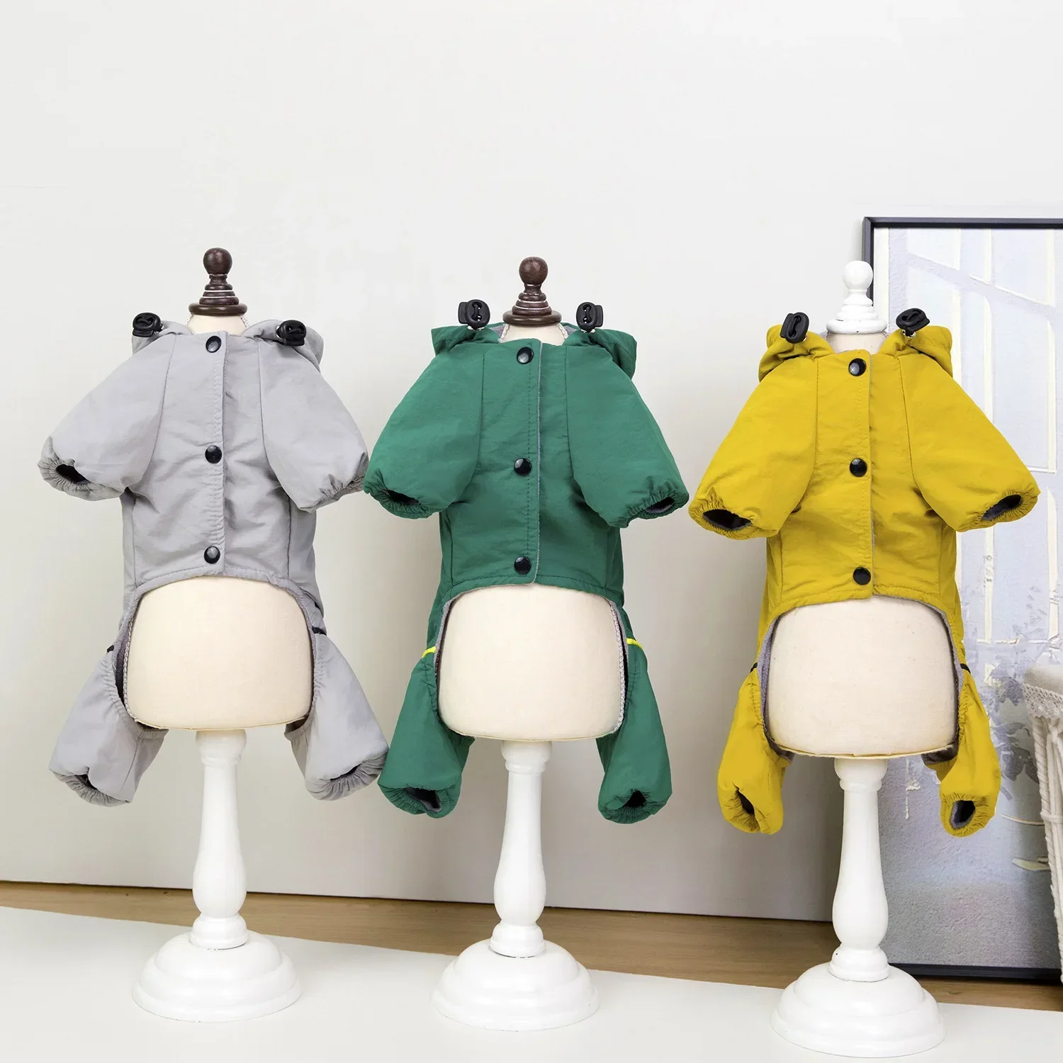 Hundekleidung Herbst/Winter Neue Teddy-Haustierkleidung Winter Outdoor-Wandern 25 Mountain-Serie Vierbeinige Jacke – Detail 4