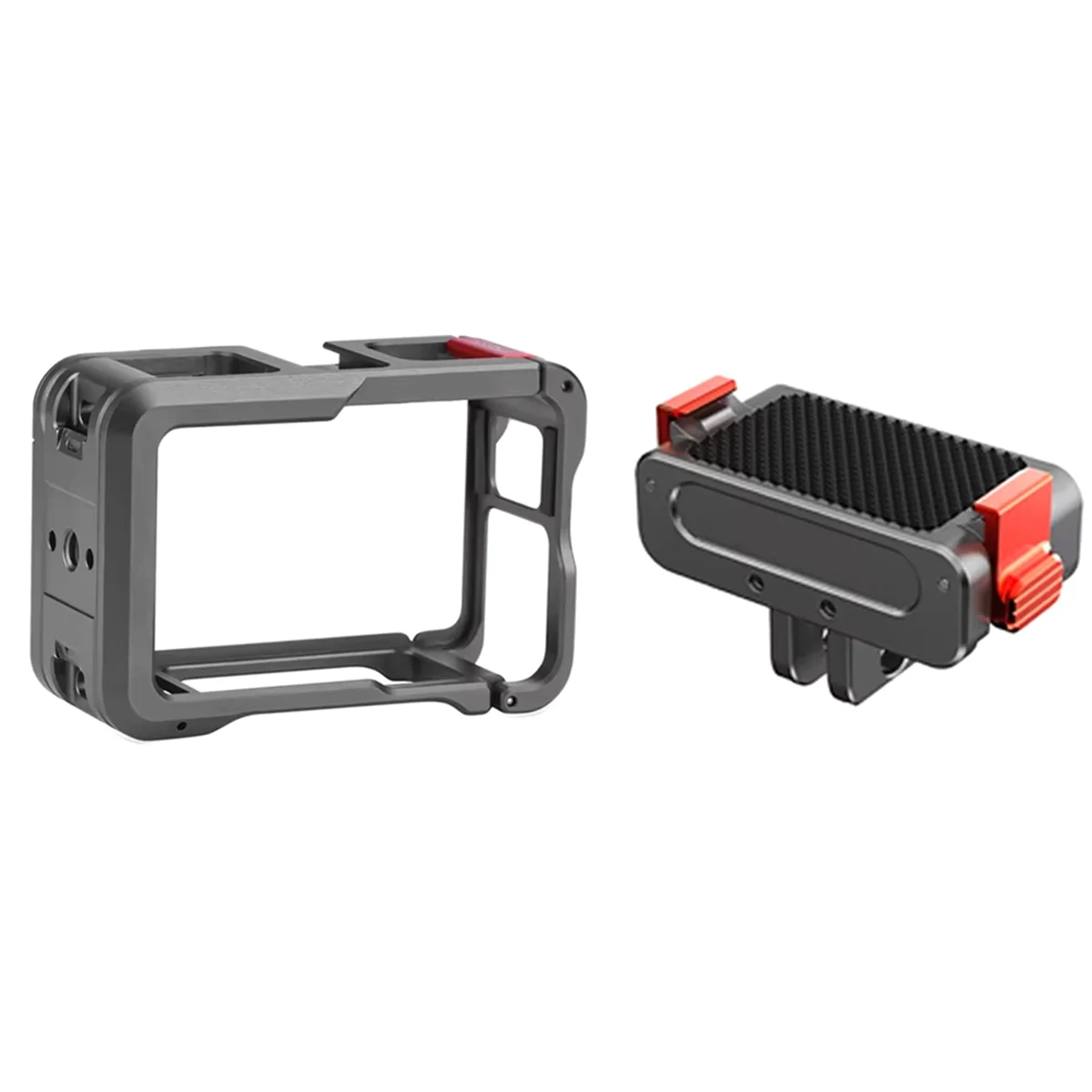 

AB31 Cage for Action 5 Pro/Action 4 Protective Frame Case with Cold Shoe Mount Full Camera Protection
