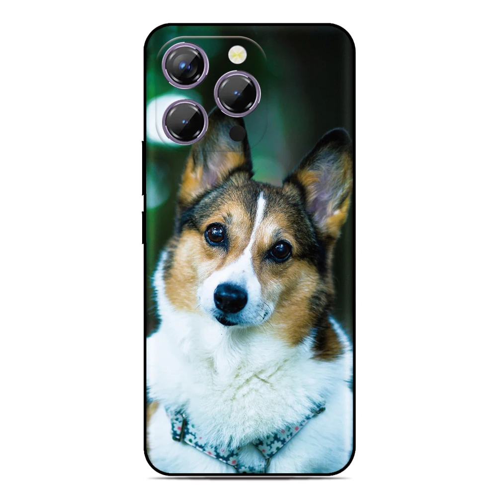 الصلصال جرو الكلب غطاء ل LG الجناح المخملية K22 K61 K50 K51s K52 K20 K40 Q6 Q7 Stylo 5 6 G8X G6 G7 G8 V40 V50 V60 ThinQ جراب هاتف #6