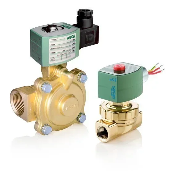 2-position 2-way hot water steam solenoid valve 8263-8210-8220 series 1/8 inch -2 1/2 inch