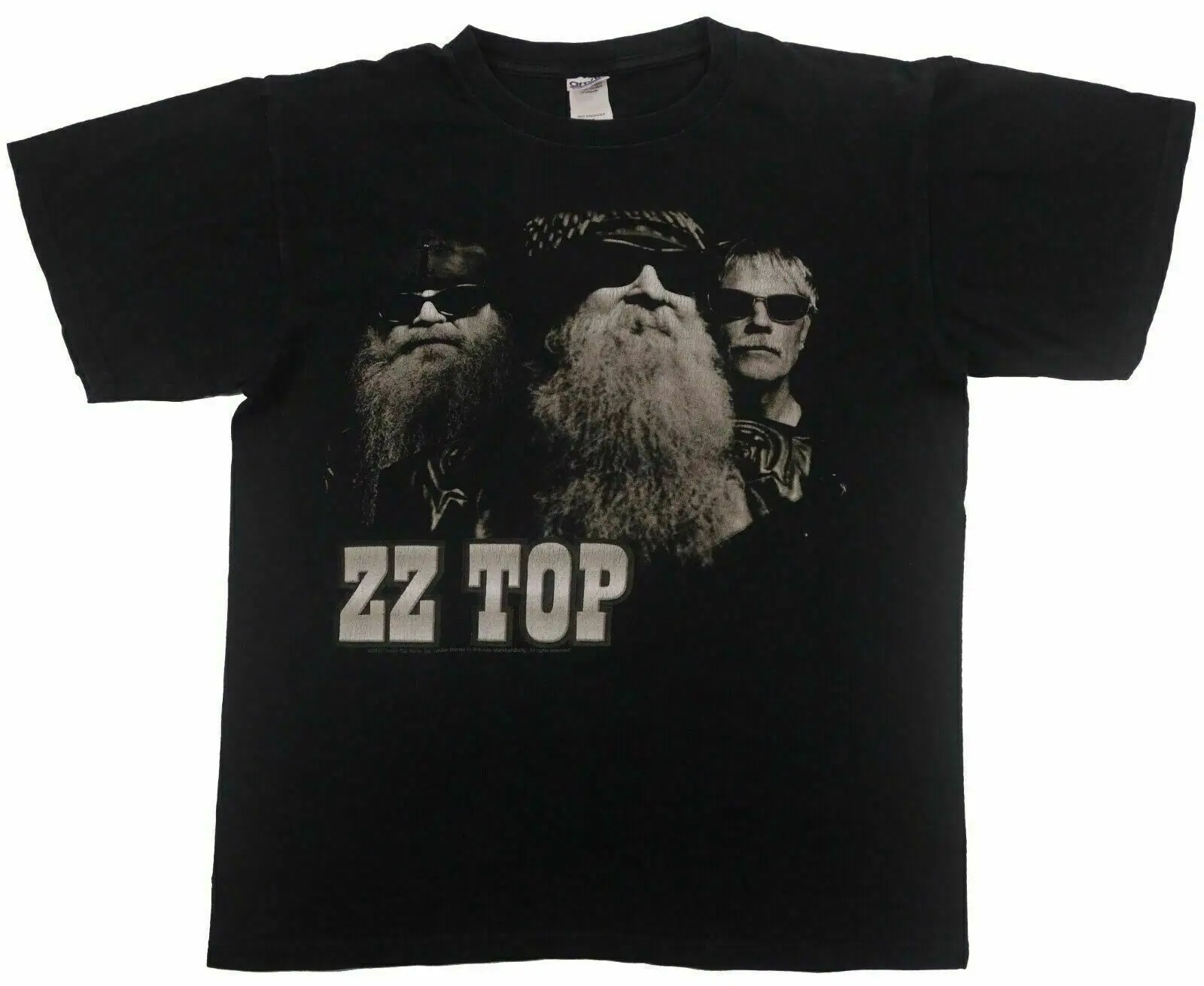 Zz Top Vintage Concert T Shirt Tour 2012 Texas Rock Billy Gibbons Dusty Hill M