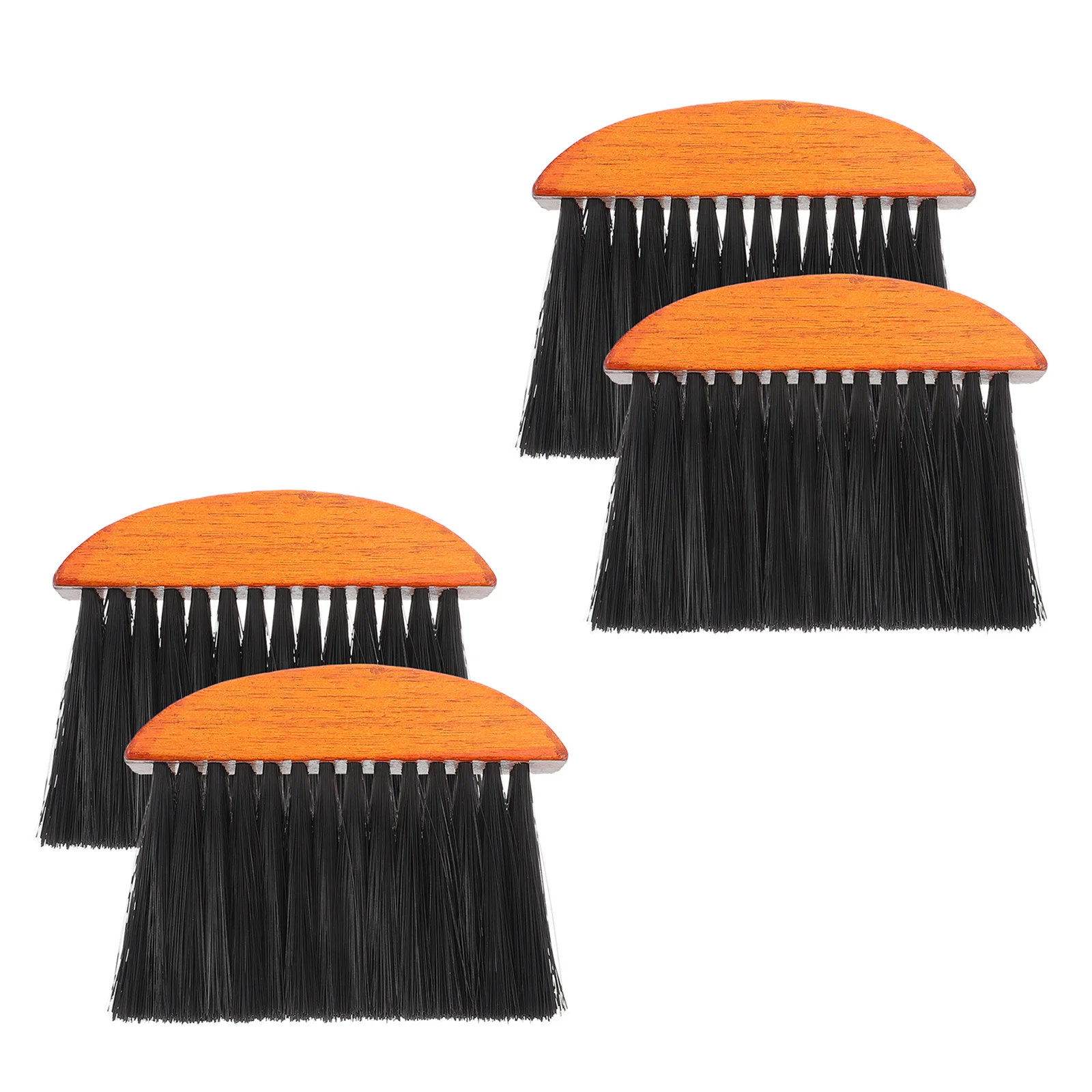 

4Pcs Fireplace Brush Set Wood Handle Whisk Broom Fire Pit Cleaning Tools Efficient Removal for Chimney Wood Stove Accessories