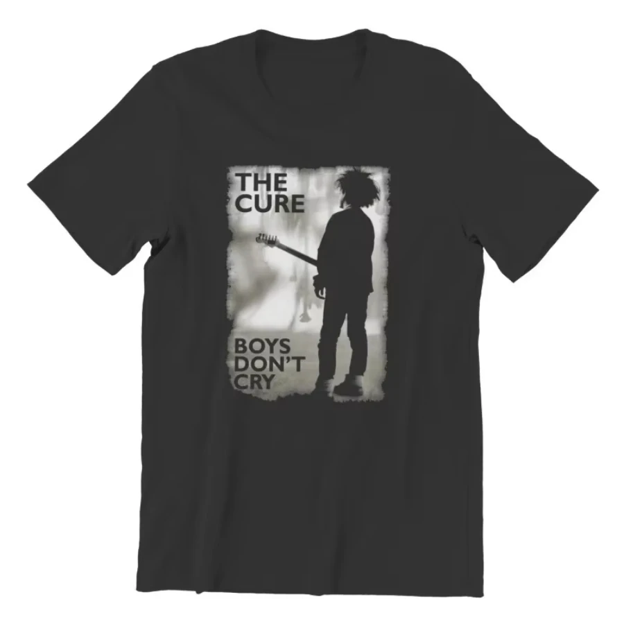 THE CURE Rock Band Boys Don't Cry Rock T-shirt 2026 Summer Men and Women Commemorative Premium Casual Short-sleeved Shirt