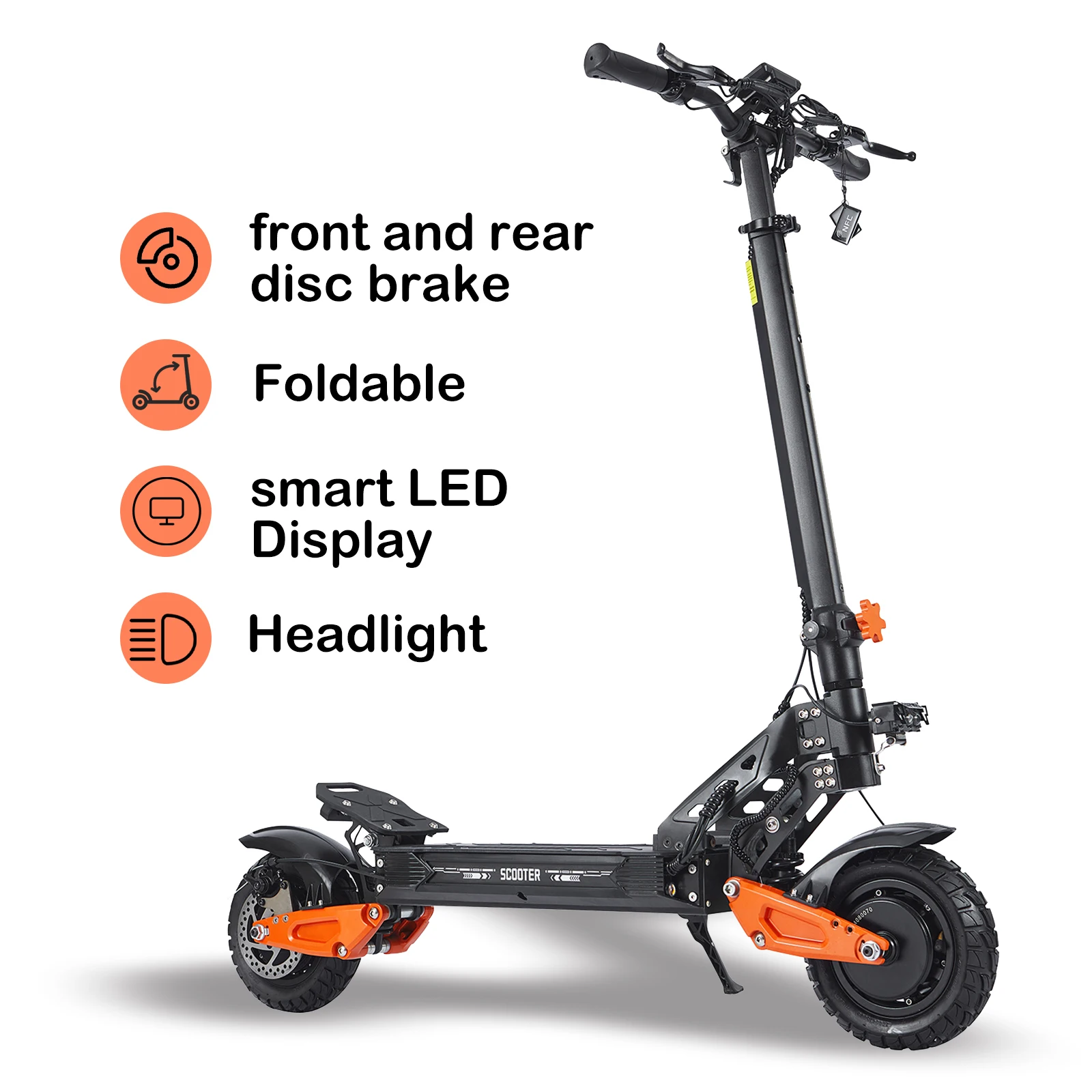 

2025 Latest Powerful 2400w G2 Master Off-road 48V 21Ah Speed 60 Adult Dual Motor Electric Scooter