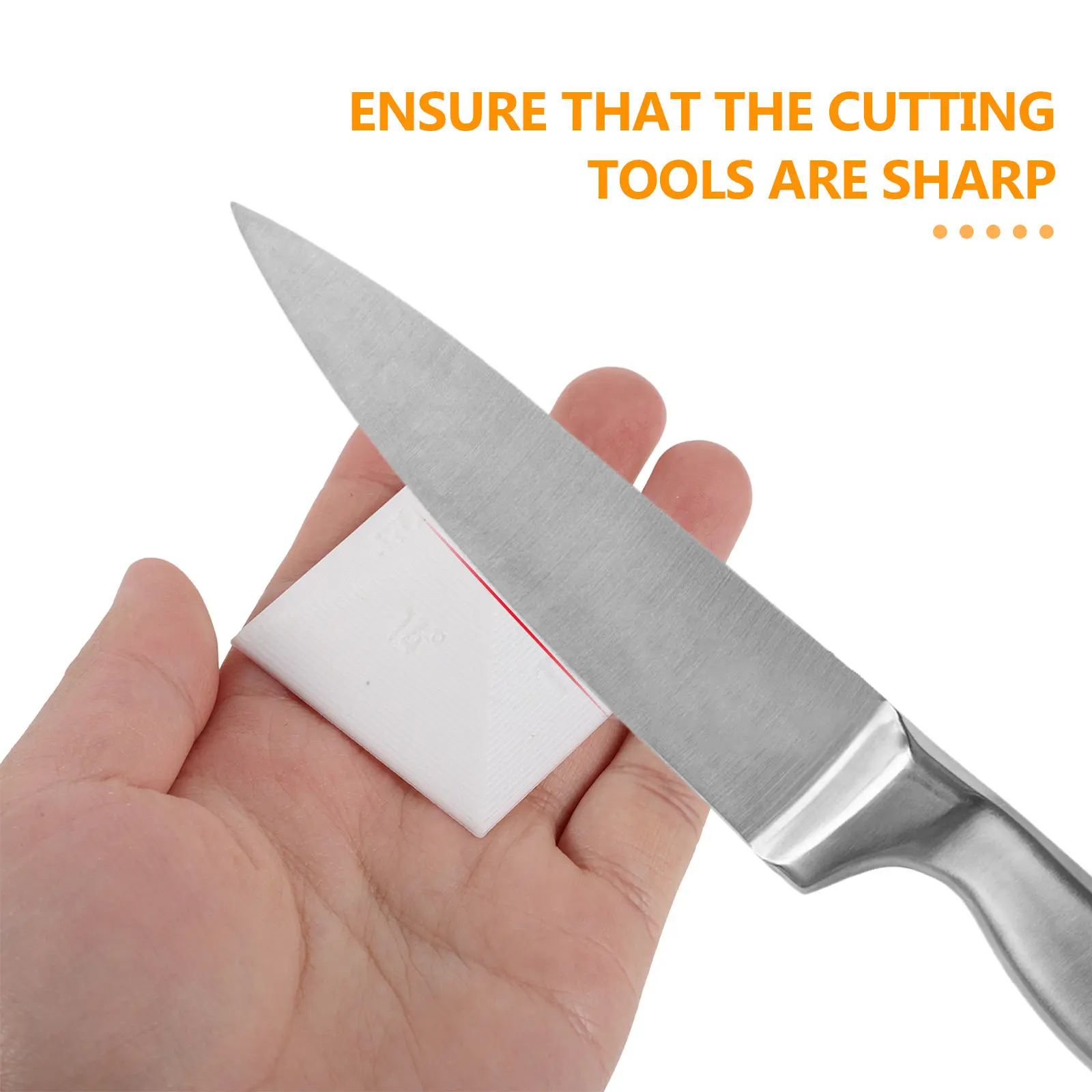 4Pcs Whetstone Sharpener Blade Guide Pyramid Shape Fixed Angle Knife Sharpening Tool for Kitchen and Chisel Sharpener Accurate view 3