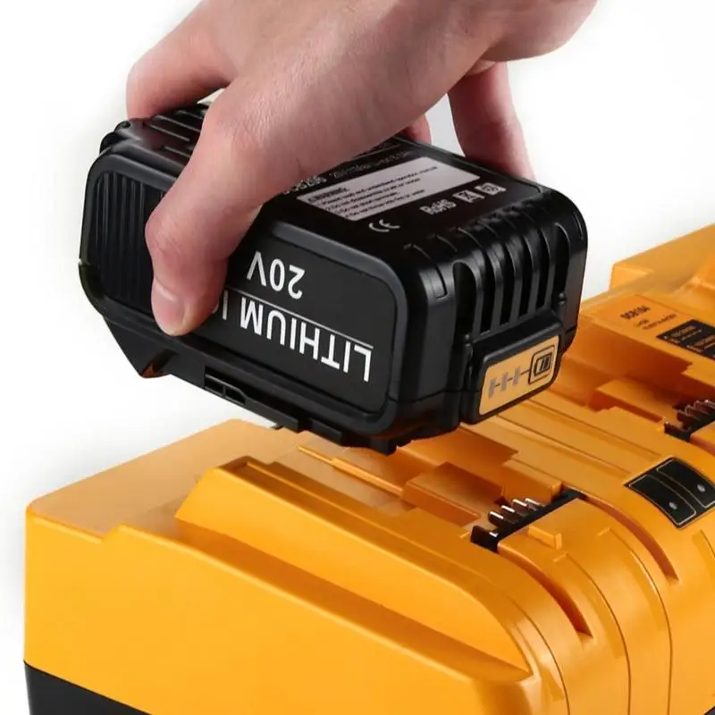 31BA 4 Slot Battery Charging Adapter Compatibles 12V To 20V Packs Independent Lights Durability Design