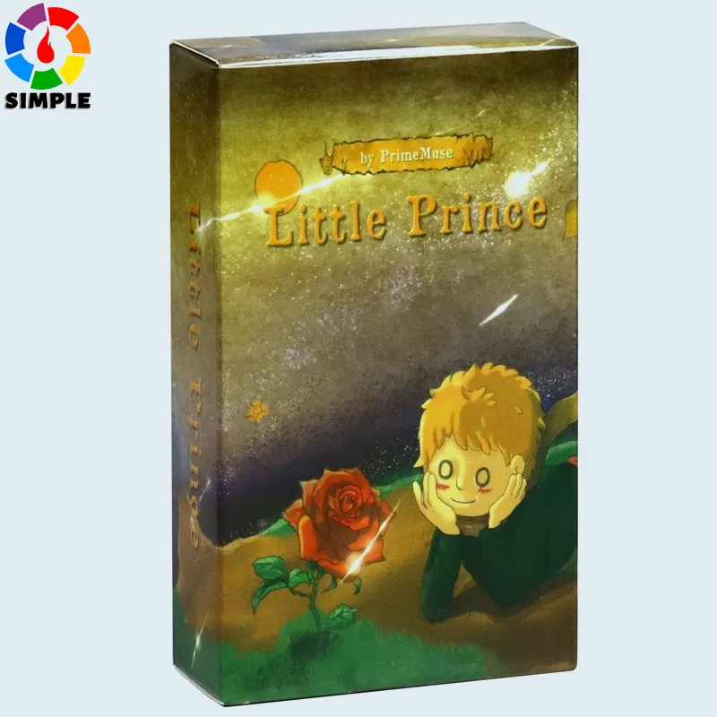 

Little Prince Tarot Deck Cards Games Divination Party Desktop Toy Entertainment Leisure 18+ Tarot Cards About 10x6cm