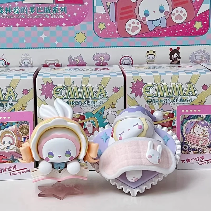 

Emma Secret Forest Love Dopamine Series Blind Box Cute Trendy Toys Doll Model Figure Desktop Decorative Ornaments Surprise Gifts