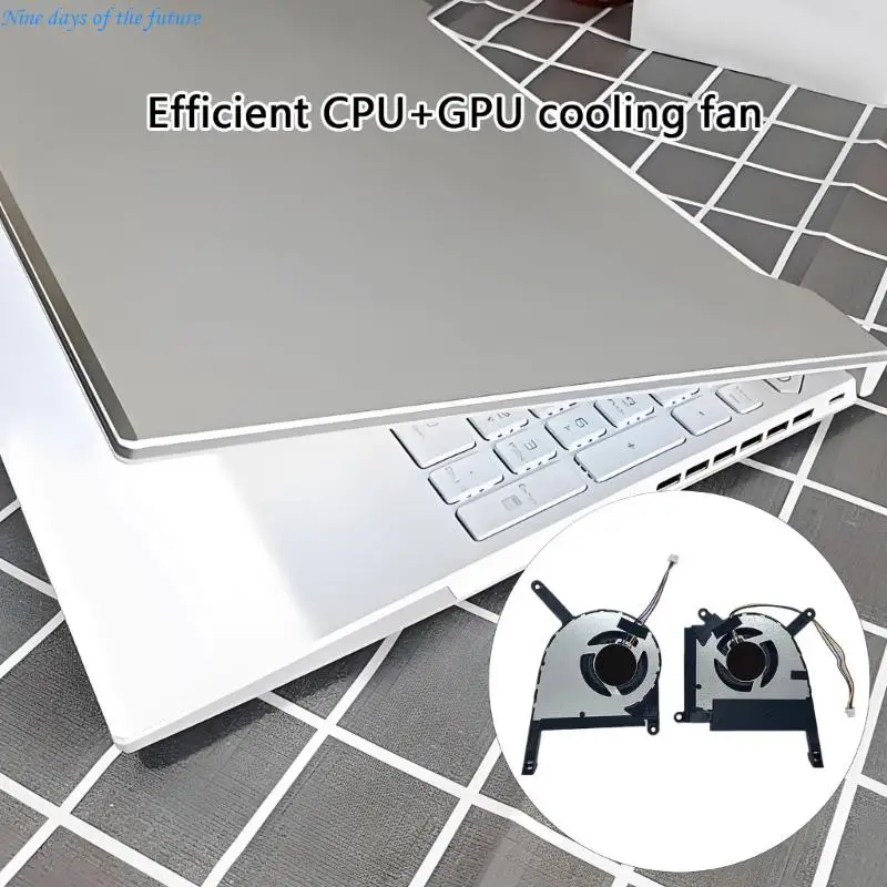 Advanced GPU+CPU Fan for FA507RE-A15.R73050T Gaming Laptop Cooling Fan High Efficiency Airflows Stable Performances E65A