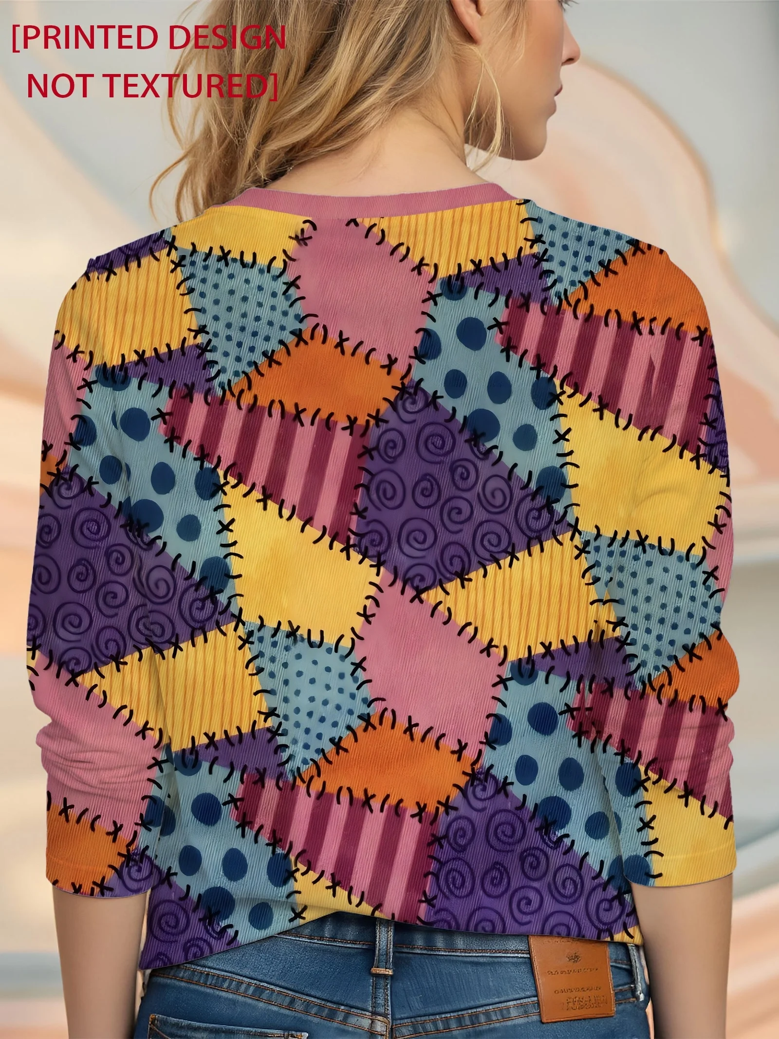 Kadın Tişörtü Patchwork Kapito - Winter Clothes incelemesi ve fiyatı