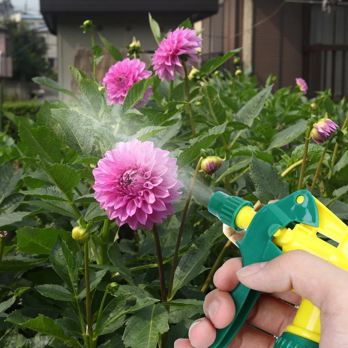12Pcs Universal Plastic Spray Nozzles for Watering Cans, Bottles, Garden, Car Cleaning, Pest Control & Pet Training