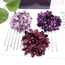 Elegant Hair Accessories Hair Rope Floral Pearl Stylish Rubber Band Резинки Для Волос Clothing Accessories резинки для волос