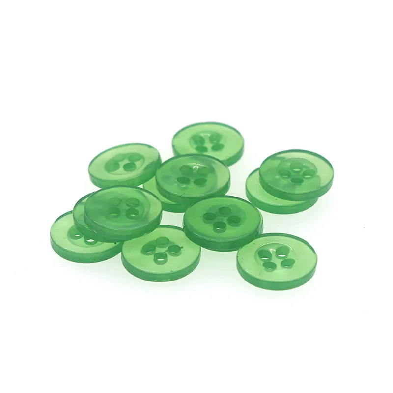 50pcs Resin 4 Holes buttons for the shirt 11.5mm pearl buttons for clothing fruit buttons sewing supplies and accessories
