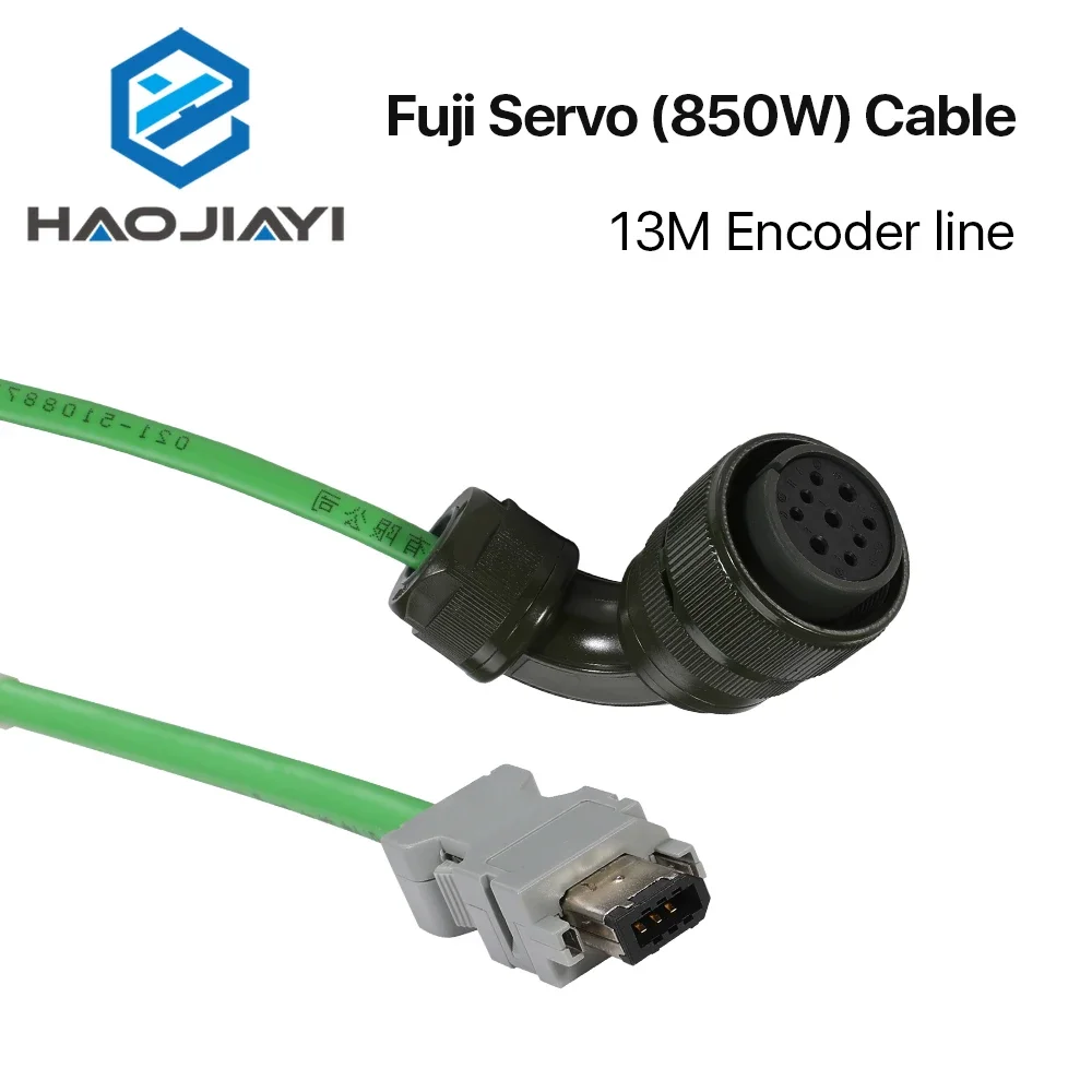 850W Fuji Servo Cable Set Encoder Cable+Power Cable 13Meters for Fuji Servo Motor & Driver CNC Fiber Laser Machine