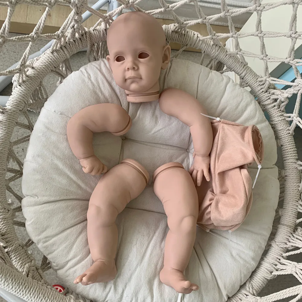 23Inch Reborn Doll Kit Maggi with COA Limited Edition Soft Touch Fresh Color Unpainted Unfinished Doll Parts Muñecas Kit Reborn