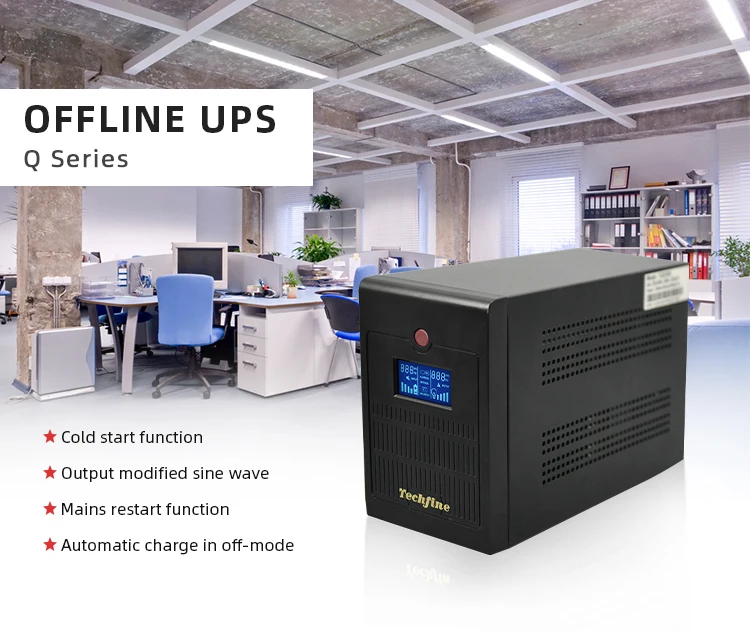 600va 650va 750va 800va ups inverter 1500va ups bank generator for home outdoor camping uninterruptible power supplies