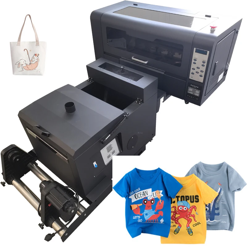 Dtf  Printer Machine Xp600 A3 30Cm Film Transfe Powder Shaker Hoodie Tshirt Dtf Printer I1600