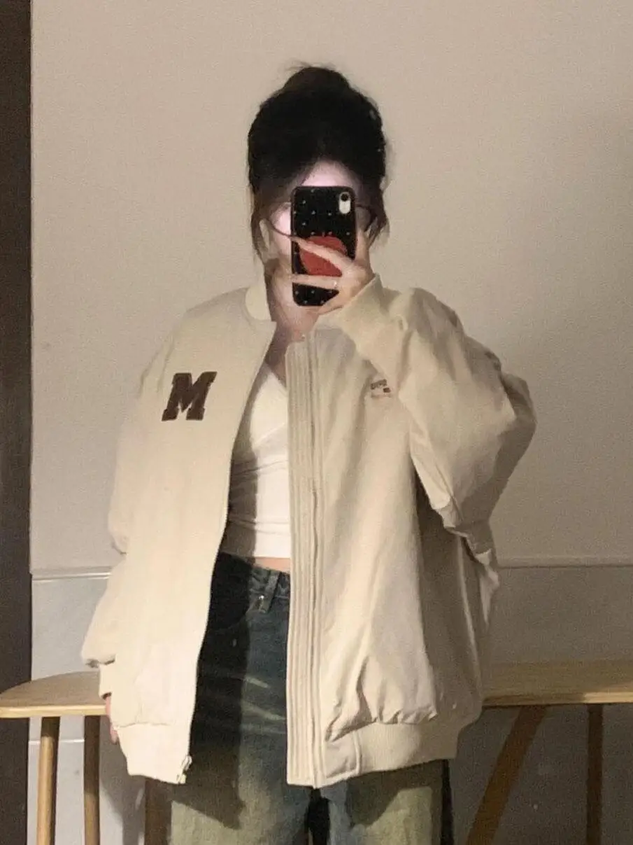 

Женские бейсбольные куртки зеленого цвета, осенние, в стиле хиппи, с молниями, ударопрочные, с воротником, стеганые, в стиле ретро, грязеотталкивающие, сетчатые, с цветочным принтом, регулируемые