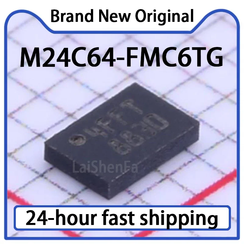 10PCS M24C64-FMC6TG…