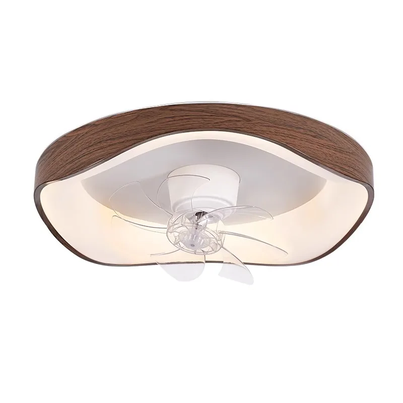 

Full spectrum 360 shaking fan light, simple modern retro, bedroom children's room, ceiling light