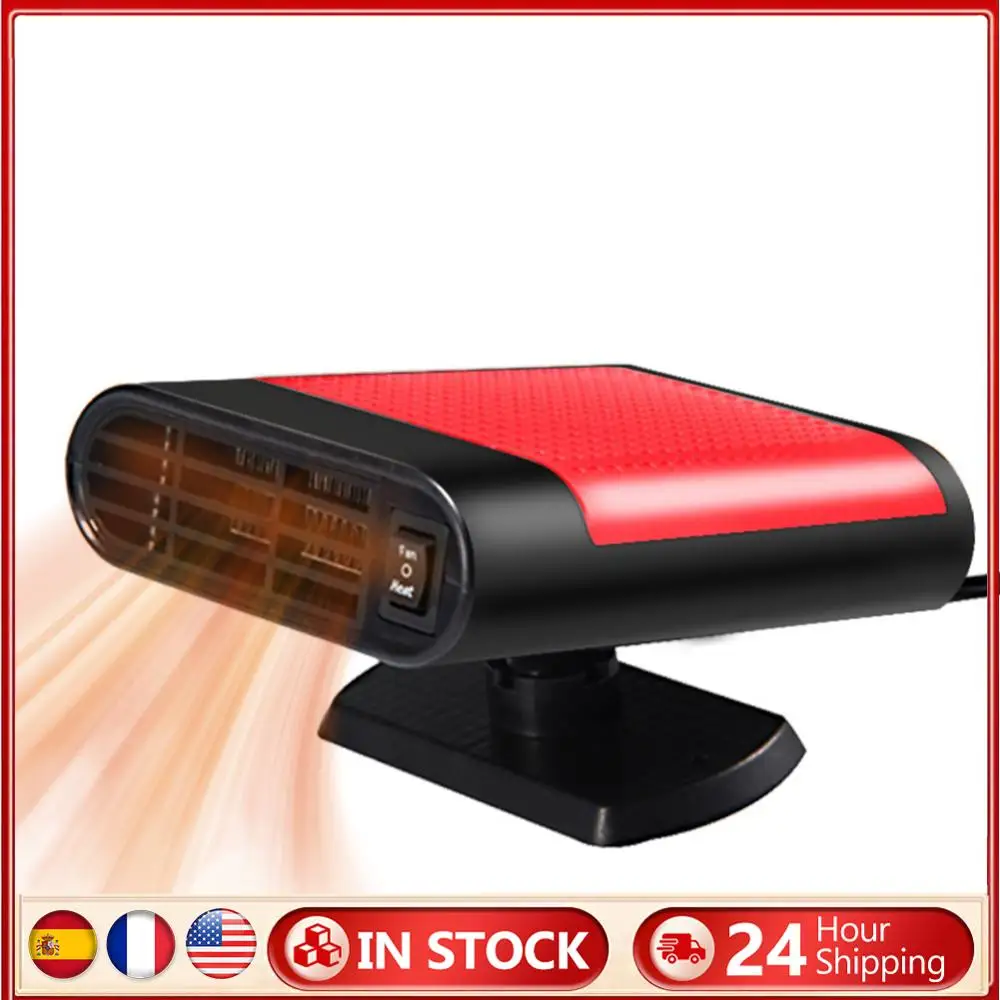

12/24V Car Electric Heater Fan 1200W Windscreen Defroster Demister Auto Windshield Defroster Defogging Defrosting Heating Fan