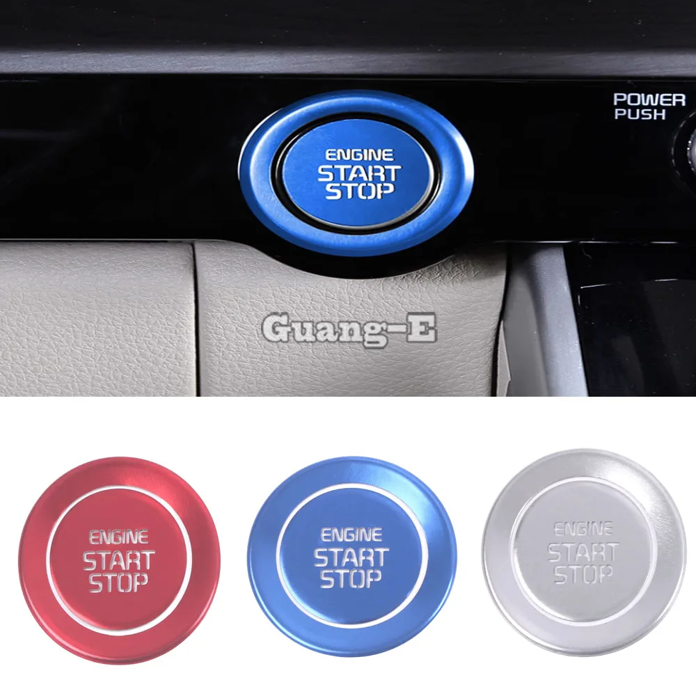 

Engine Start Click Push Start Button Cover For Kia Carnival Sedona KA4 2021 2022 2023 2024 Decoration Frame Inner Accessories