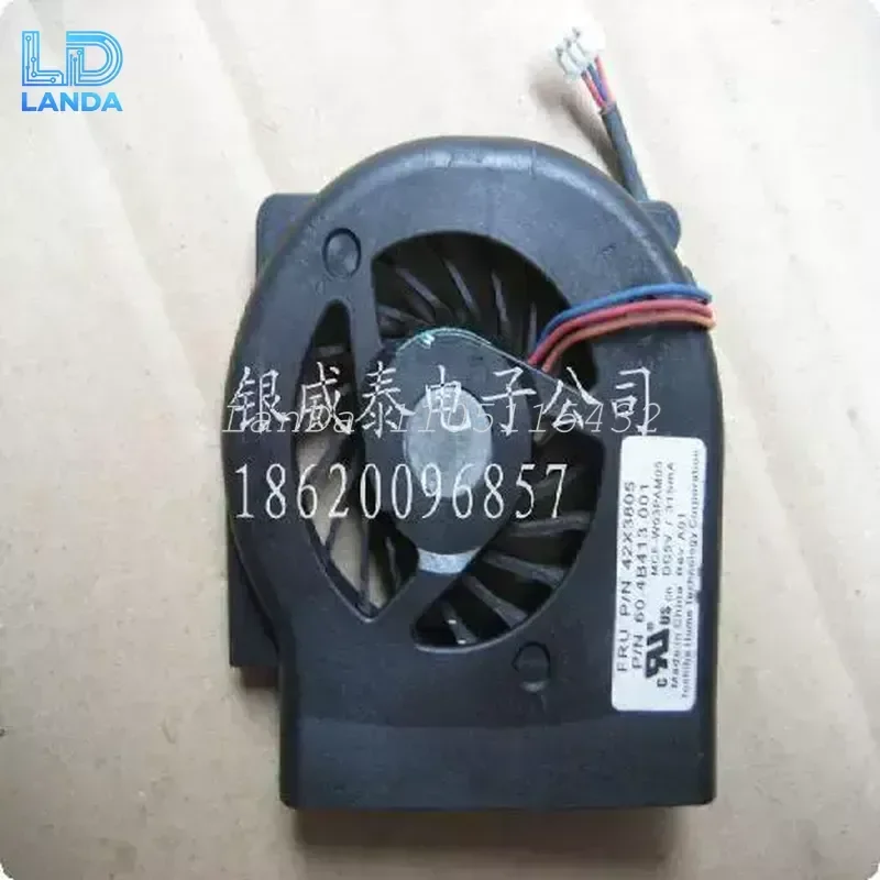Fan Blade and Fan Core for IBM X61 X60 Dual Tube and Toshiba Core