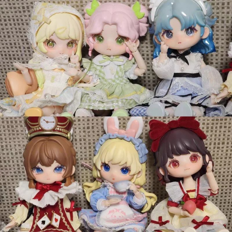

Liroro Fairy Tale House Series Blind Box Movable Action Figures Mysterious Box 12 Point Joint Doll Desktop Ornament Trend Toy
