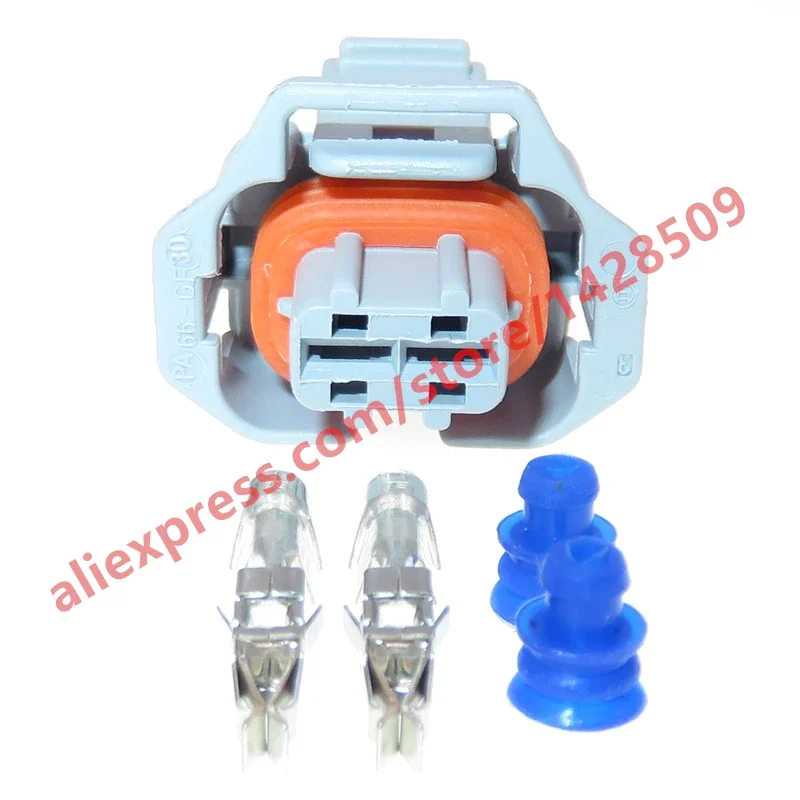 1 Set 2 Pin Car Fuel Injector Wire Harness Sealed Connector 3.5 Series Automobile Fuel Spray Nozzle Wiring Socket 1928403920