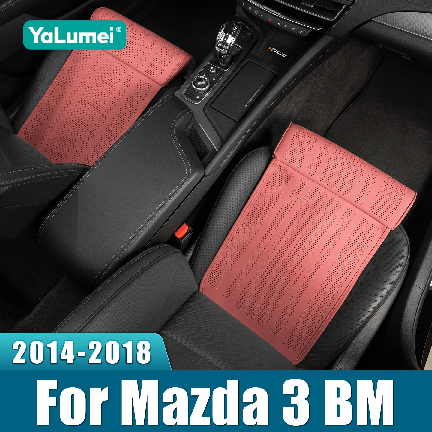 

Для Mazda 3 BM BN Axela 2014-2018 универсальный подголовник-подушка для сиденья автомобиля, дышащий чехол-накладка для удлинения поддержки ног