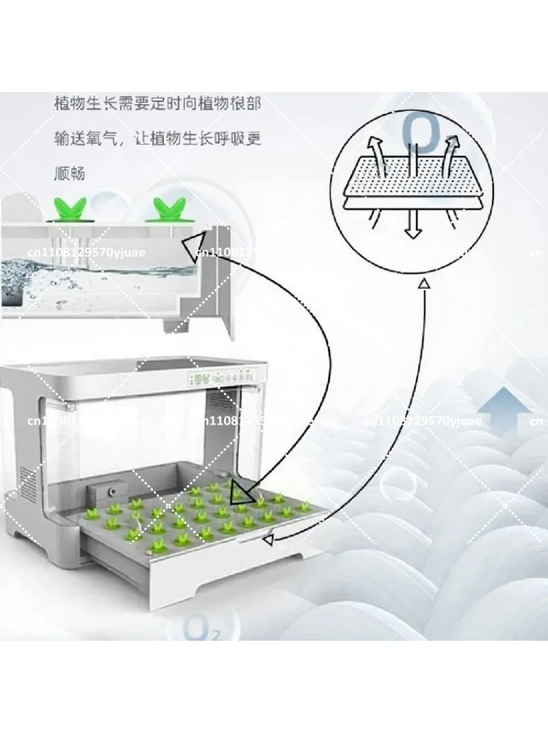 Desktop Smart Hydroponic Machine Soilless Cultivation Planter for Family Farm Indoor Vegetable Growing Equipment