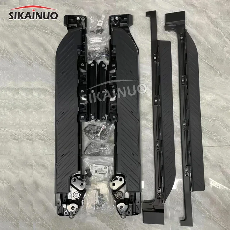 Factory Hot Selling LED Side Steps Retractle Foot Pedals Exterior Automatic Footrest For s Alphard Vellfire AH30 AH40  LM AW10