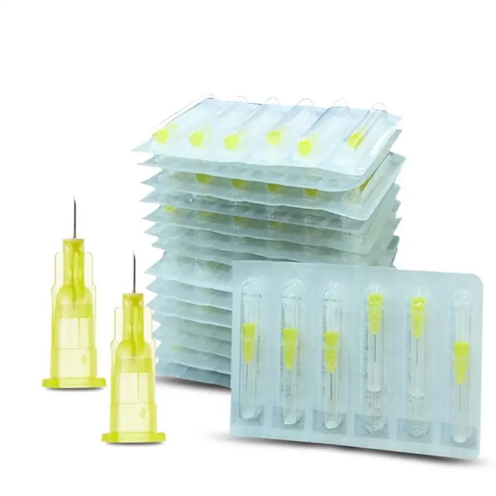 Agulha de dentes indolor de alta qualidade 18g 30mm 7g 13mm 30g25mm 32g4mm pequeno irrigador peças de ferramentas para pálpebras