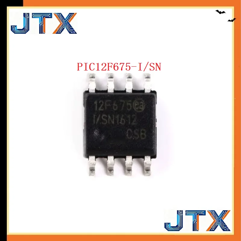 

50 шт./лот PIC12F675-I/SN PIC12F629-I/SN 12F675 12F629 SOP-8