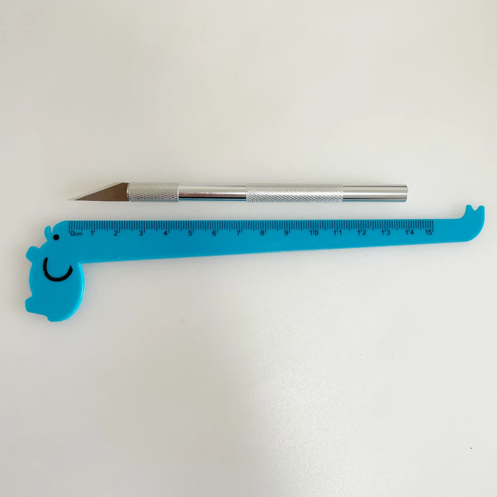 ESPLB Metal Scalpel Knife Blades #11 Non-slip Cutter Engraving Craft Knives Blades for Mobile Phone Laptop PCB Repair Hand Tools