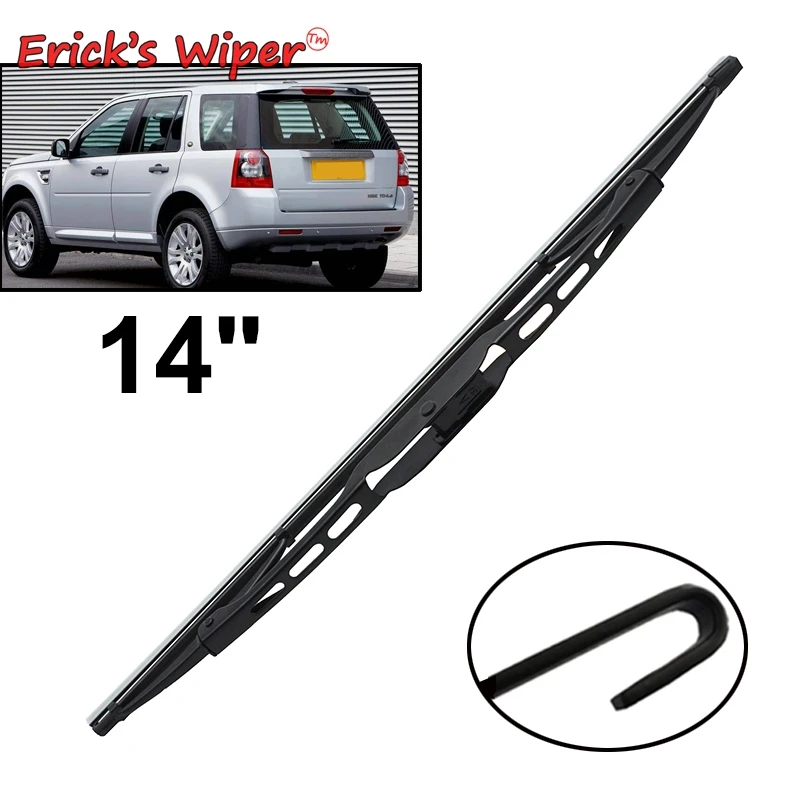 

Erick's Wiper 14" Rear Wiper Blade For Land Rover Freelander MK 2 2007 - 2014 Windshield Windscreen Clean Tailgate Window Brush