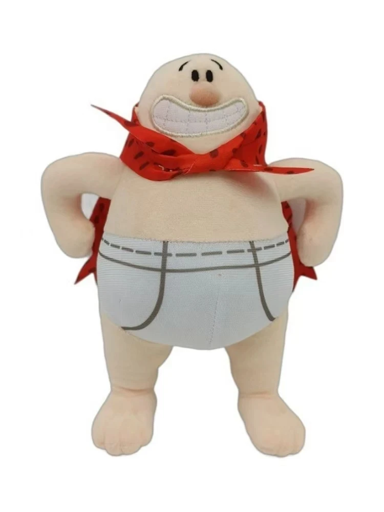 

In Stock Plush Toy - Cute Soft Stuffed Underpants Doll Cartoon Comics Series Role Play Gift For Boys & Girls