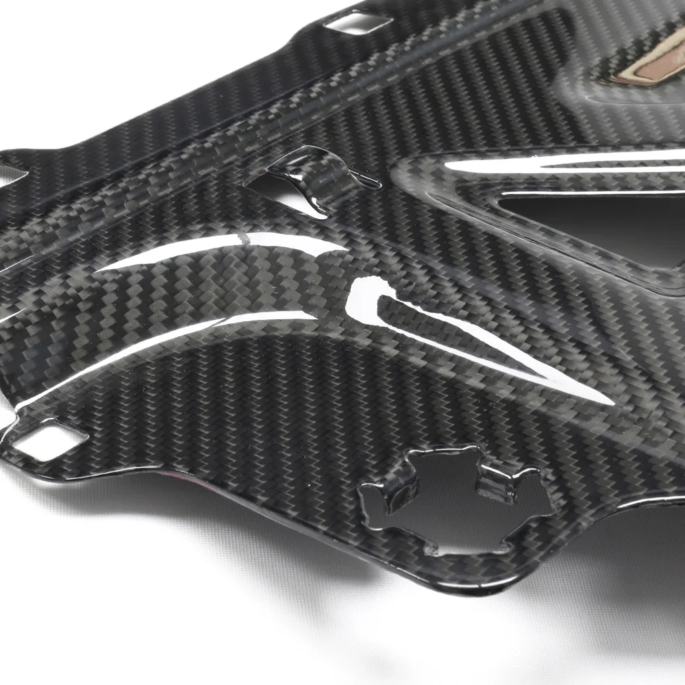 ل BMW 2021 + G80 M3 G82 G83 M4 G87 M2 ألياف الكربون الجافة هود رادياتير المحرك تبريد دعم لوحة المبرد غطاء لوحة مات